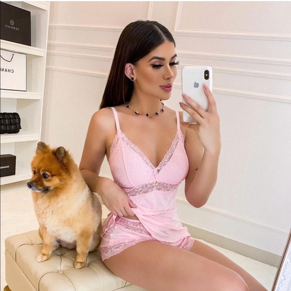 Slip Top & short pajama - 2 piece set - Picture 4 of 11